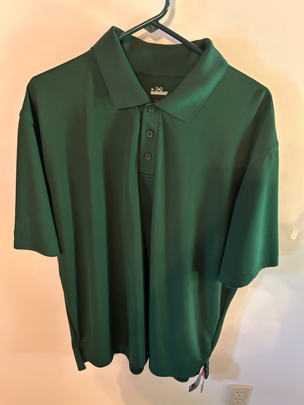 Under Armour Dark Green Men's Polo Shirt